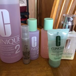 New and used Clinique items